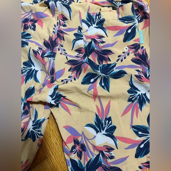 Bonobos Men's Swim Trunk Size S Floral Colorful Board Shorts Swim 9” Inseam(h8 - Picture 10 of 11